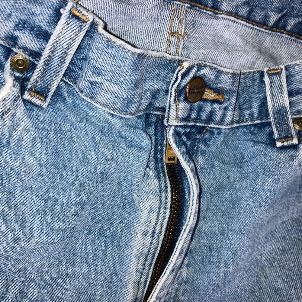 Carhartt Relaxed Fit Jean Men‎ 36x29 Light Wash Blue Workwear Outdoor Classic